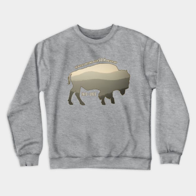 The Buffalo National River 50th Anniversary Design Crewneck Sweatshirt by Arkansas Shop